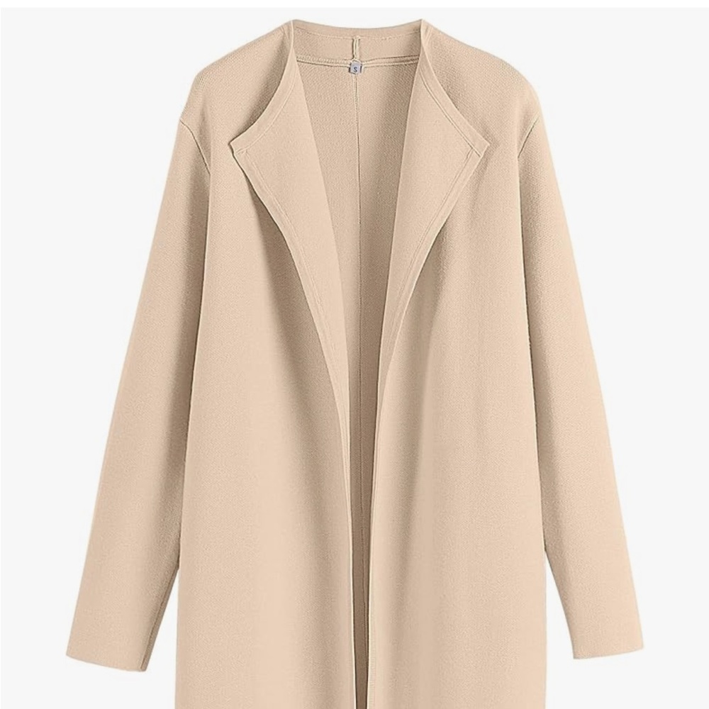 Amazon Women's Tan Cardigan Sweater